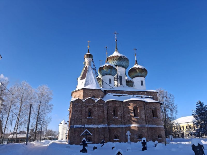 Богоявленский собор 1553 г. Авраамиева монастыря (X-XI вв.). Фото автора