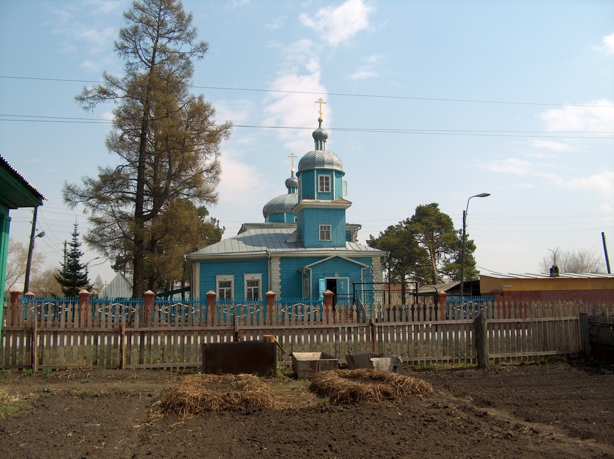 Рисунок 4. Западный фасад Никольского храма в пос. Маслянино. Фото автора, 2015 г