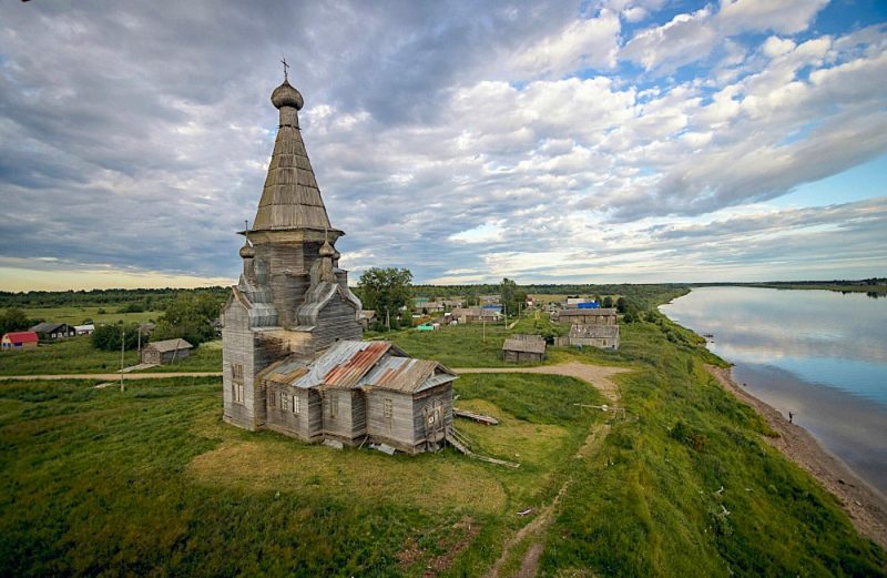 Храм Вознесения господня, 1654 г. Фото предоставлено министерством культуры и туризма Архангельской области. Источник: dvinanews.ru